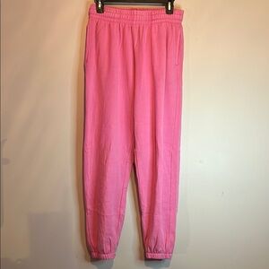 Garage Pink Jogger Track Pants